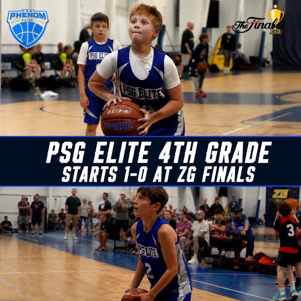 psgelitebball's tweet photo. PSG Elite 4th grade with a 1-0 start to the weekend at ZG Boys Finals!!

#Built4this #PSGEliteBball #ZgBoysFinals https://t.co/HD0An2EDHx