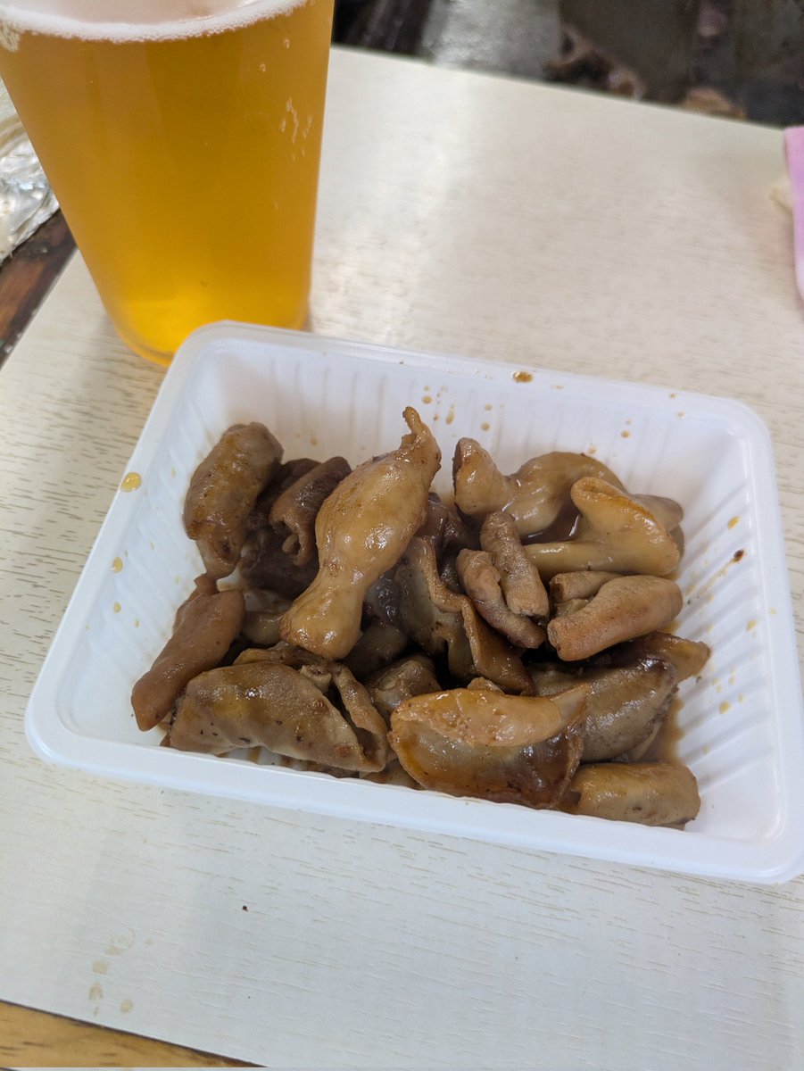 Lanoru's tweet photo. 朝から営業してるホルモン焼きで食べてきた
これが本場の味なのね
美味しかったです https://t.co/akUAgXbIV7
