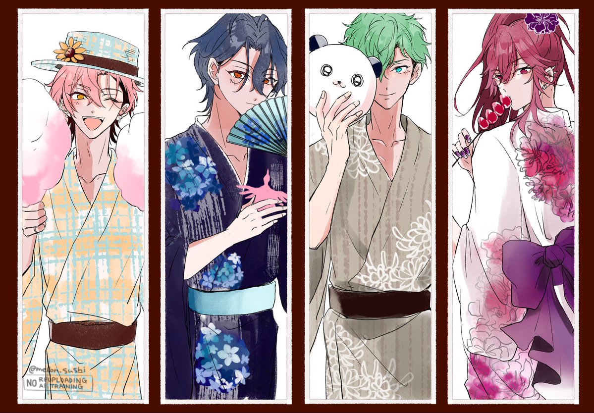melon_sushi's tweet photo. 浴衣メロアス https://t.co/xZoXsnBIfw