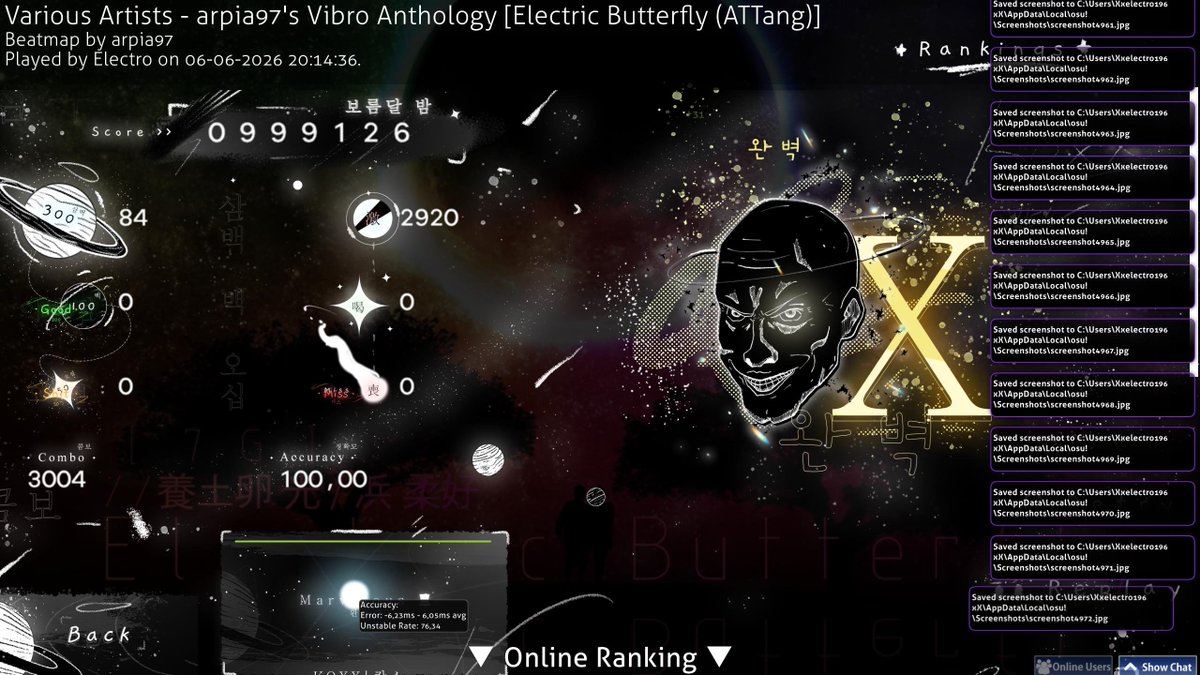 Xxelectro196xX's tweet photo. [SS TOP 3] ELECTRIC BUTTERFLY 999.1K PB WTF??? https://t.co/WR5UMVueF3