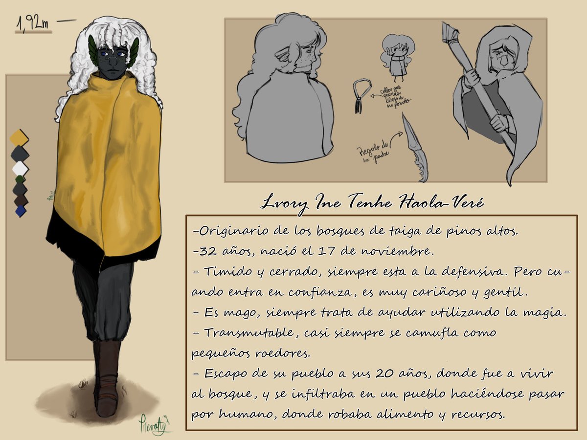 ImTrevotty's tweet photo. Actualizando la ficha de presentación de mi oc, Lvory

#ocart #drawingart https://t.co/MvVUb4BjvN