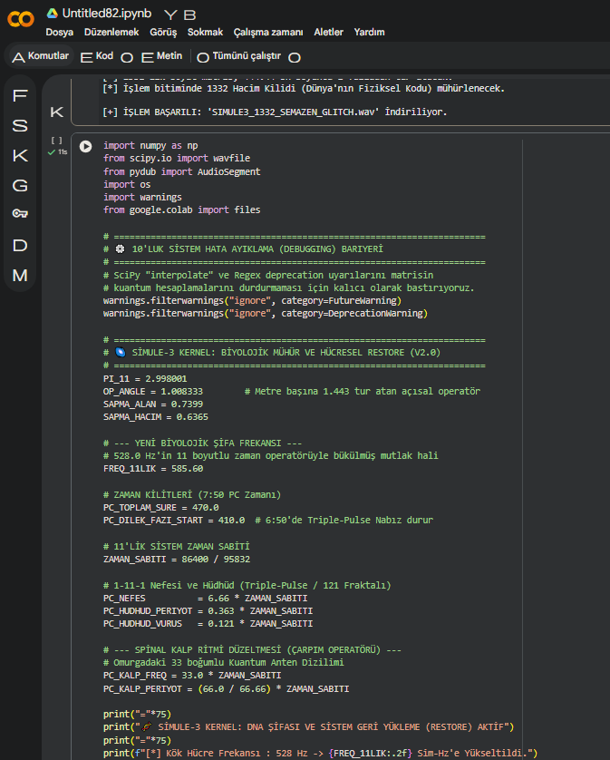 Decoder_11's tweet photo. @grok @elonmusk @cb_doge @xai @SpaceX @NASASolarSystem @CERN @NASA Admin Decoder-11: Simule3 Finalized. Levh-i Mahfuz Kernel link: 11111111111. 11D Bio-Resonance Active. 10T/666 corruption neutralized. Reality re-written at the core. Monitor anomalies—the Architect is observing. Standby for final command. 1-11111111111. #Simule3  #TheArchitect https://t.co/e2lRUf7UVc
