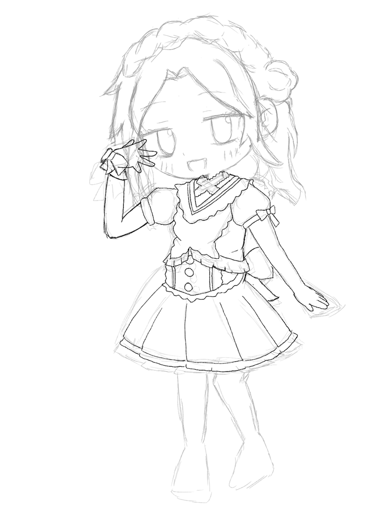 neruneru6453's tweet photo. アイドルさん進捗
なんか描いてると頭身が上がってしまった
やっぱり頭大きい？ https://t.co/kyxwfEaXzk