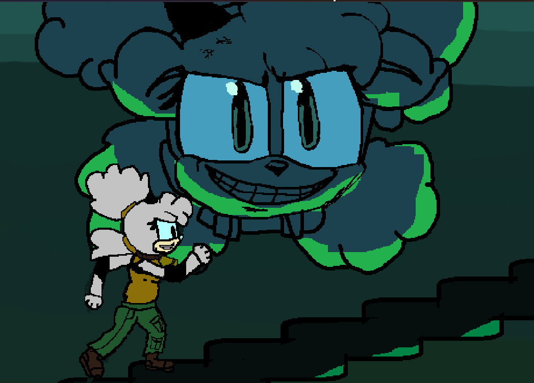 tiredfluffball's tweet photo. sorry sally, aura farming is done alone https://t.co/bChAO446PS