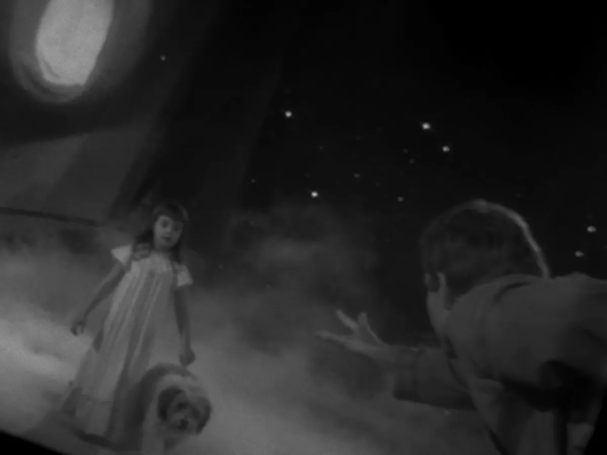 sodaraptor_dev's tweet photo. Also I wonder how many people know about the oldest idea of the Backrooms concept appeared in an episode of the Twilight Zone called Little Girl Lost (1962).

It's like the Backrooms but condensed down to its purest form. I'd recommend checking it out. https://t.co/E4NsfMemdc
