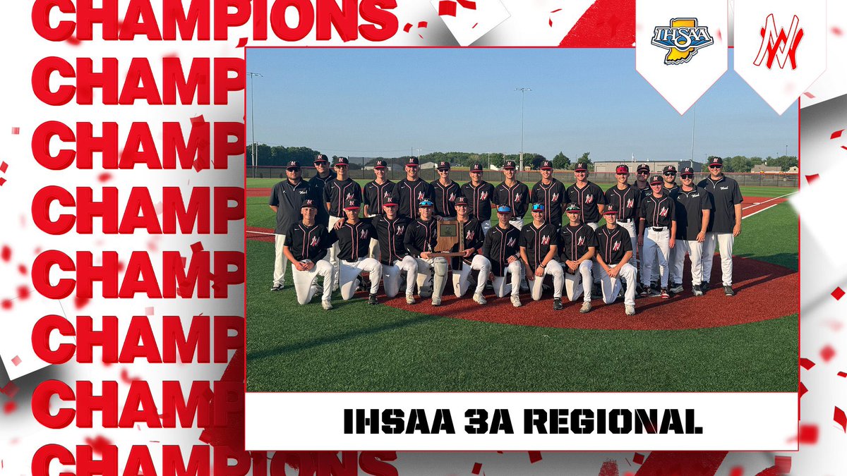 NWP_Athletics's tweet photo. IHSAA 3A REGIONAL CHAMPIONS‼️

For the fifth time in program history and in back to back years… NorthWood Baseball has earned a regional title! https://t.co/InZRJQQIxF