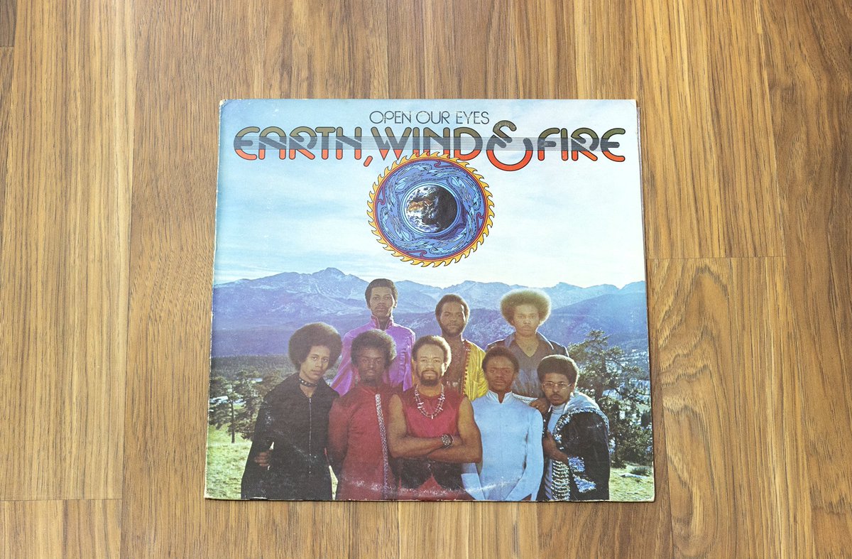 brandonousley's tweet photo. Album of the day. In prepping for the premiere of the Questlove-directed Earth, Wind & Fire documentary, I've been heavily revisiting the band's vast catalog and came across one of the more under-mentioned titles among Earth, Wind & Fire's great albums. Transitional albums typically get lost in the shuffle, and Open Our Eyes is a great example of one. Following one of their best, yet underrated albums, Head to the Sky, Open Our Eyes had founder Maurice White and company refining their all-encompassing sound, drawing on a worldly mélange of Black music styles and influences from African music to bossa nova pop. It's very much a bridge between the band's early free jazz leanings and the more polished, arena-sized sound that would bring them superstardom with 1975's That's the Way of the World onward. 

This excellent album also has the distinction of being their first with input from master arranger and producer Charles Stepney (he's only credited as an associate producer here). Maurice White's association with Stepney dated back to their budding days on Chicago's Chess label, cutting sides for Ramsey Lewis and Minnie Riperton. On several cuts throughout Open Our Eyes, he employed his serpentine arrangements into their sound, giving it an accessible edge without stripping the musicality. Although it may lack the band's big hits, Open Our Eyes was a visionary leap forward that set the pace for what was to come.