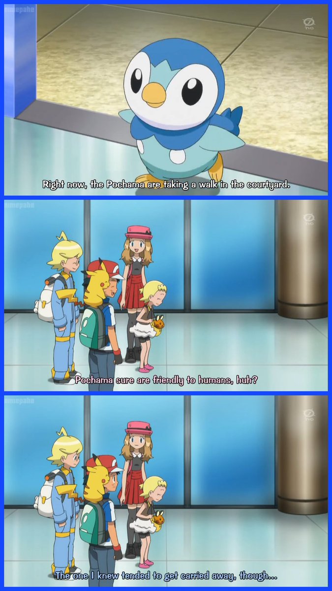 HyperNuman2's tweet photo. @potato4infamous @AshSatoshi4ever For some reason, only Dawn's Piplup gets referenced https://t.co/awCBq5uaqD