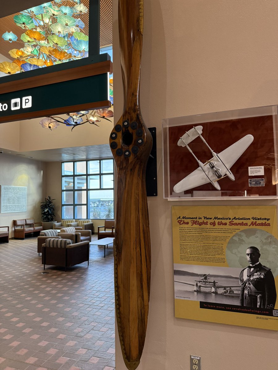 MoonlightAdv757's tweet photo. Check out the Wright Flyer Model inside the @ABQSunport Albuquerque Sunport! https://t.co/X84PdvUs9j