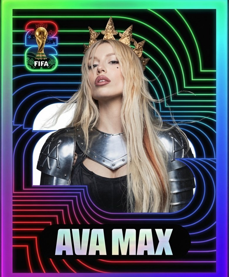 InfoAvaMax's tweet photo. Ava Max has been announced as a performer at the FIFA World Cup Countdown Concert in Los Angeles on June 10, alongside Major Lazer and Davido. https://t.co/I3B1nLqjsk