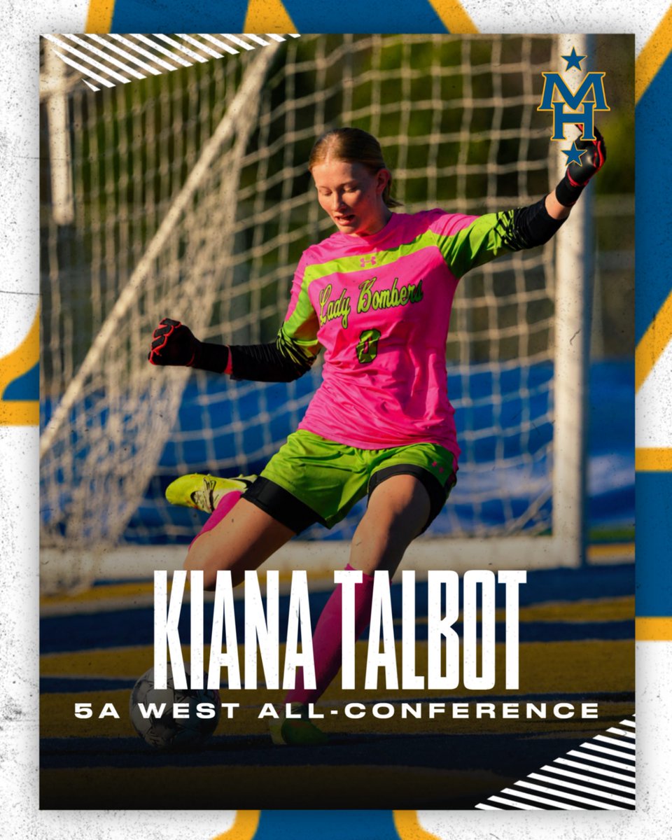 MHHSSoc's tweet photo. Congratulations to Kiana Talbot who was named to the 5A-West All-Conference team! ✈️ https://t.co/az4DtDkG2t