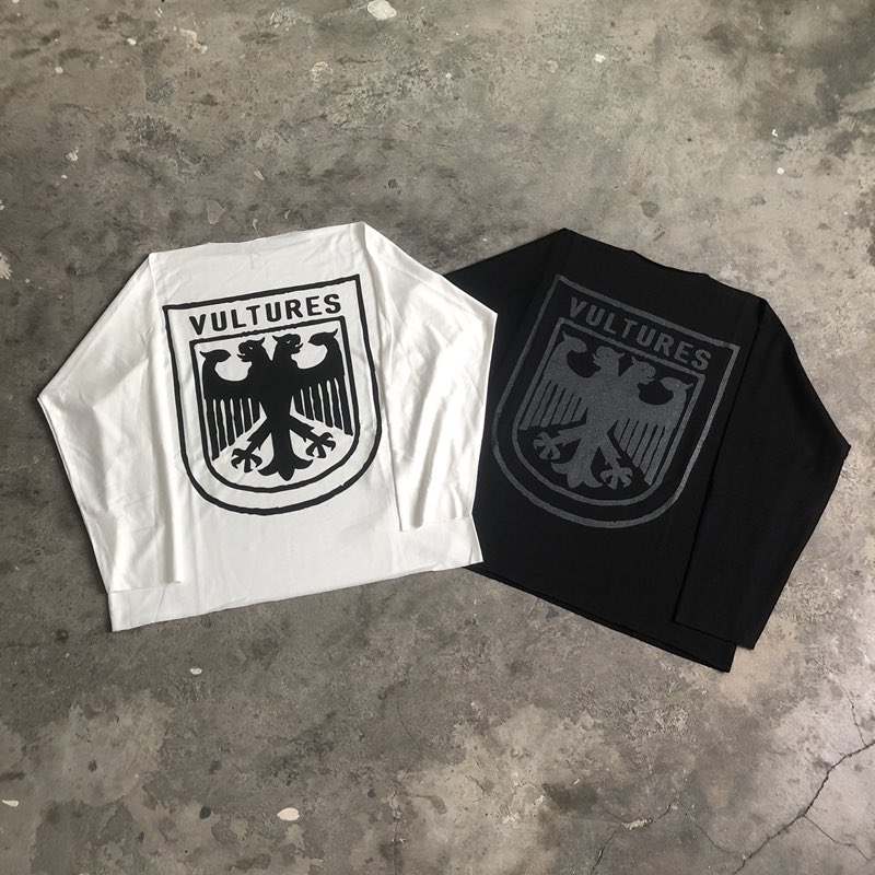 RealLusindiso's tweet photo. Albania Flag and Ye Merch. “Vultures” 

 “ He’s not right, right now, but He’s always right about the future “ https://t.co/jqRz2f3kiw