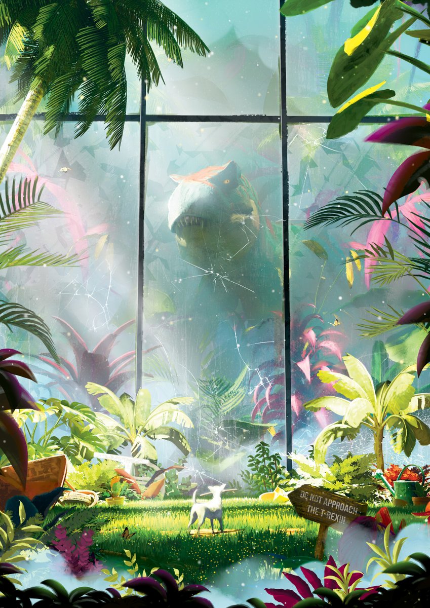 CRCpaleos's tweet photo. PALEOARTE
Do not approach the T-Rex (Thomas Arnaud) https://t.co/AwCgkgXH63