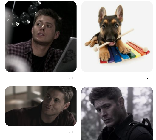 deanisim's tweet photo. whats pinterest trying to say about dean winchester https://t.co/C28SbRMUcU