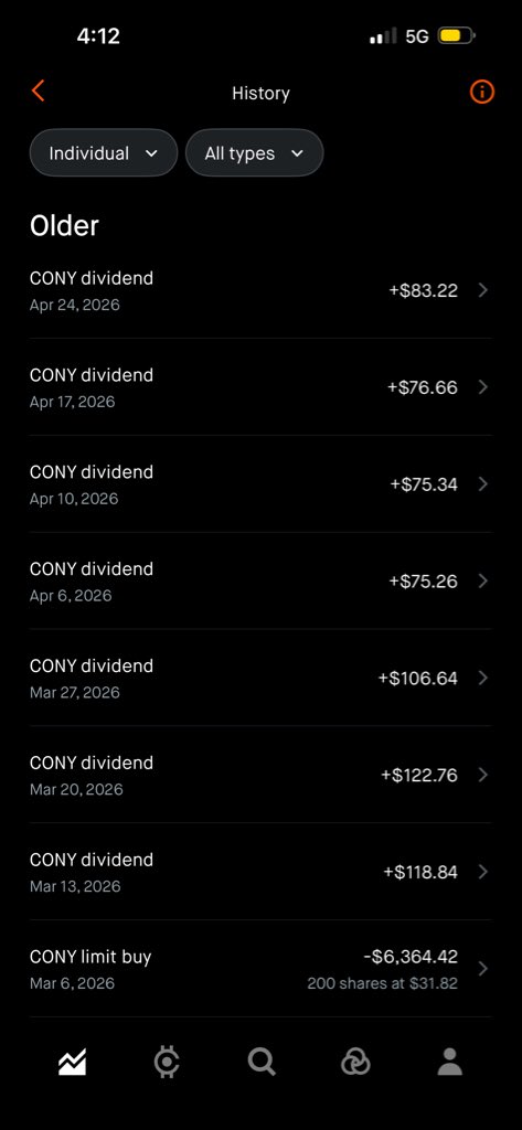 falkon2012's tweet photo. Once a week buying crypto for my kids, founded by Cony 😝😘 https://t.co/O6RkHSzvhC