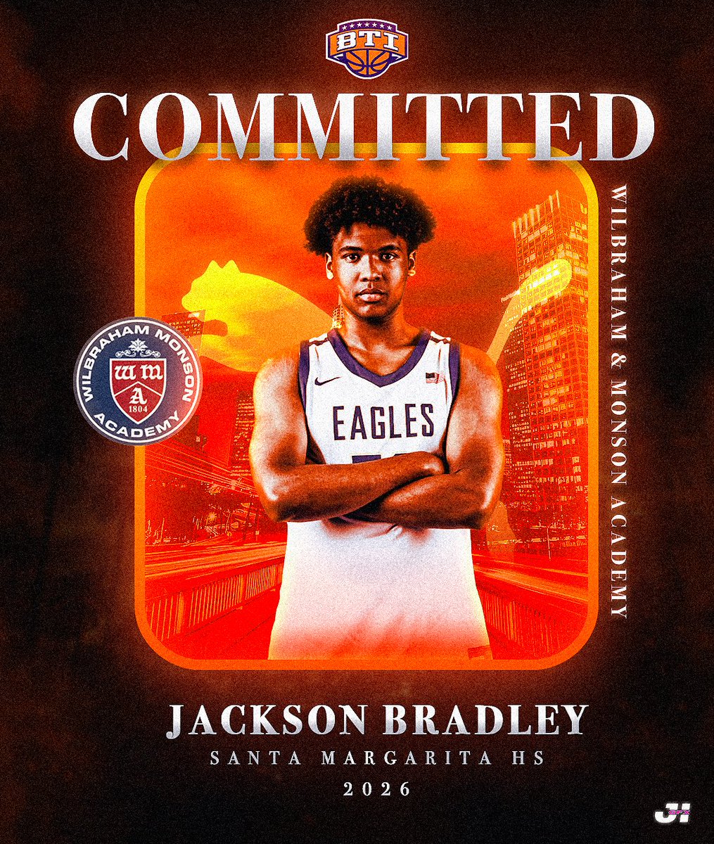 BTIHoops's tweet photo. Jackson Bradley @smchs_basketball will head to @wma_basketball and become a 2027. The 6’9 240lbs forward will compete in the @pro16league for BTI United and will be highly sight after by many of the high academic D1 schools. 

#prepschool #postgradyear #ivyleagueathletics https://t.co/yqBC2s4iGh