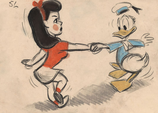 meeskahistory's tweet photo. Storyboards from the scrapped Donald Duck cartoon "The Delivery Boy". https://t.co/1lC1HfiBDF