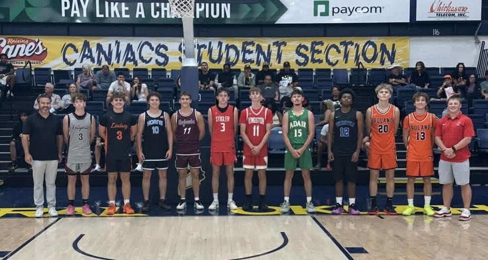 Skordle's tweet photo. The @OBCA_ Class 3A All Stars- tune into SKORDLE and WWLS Sports Animal Platforms to watch live coverage of the games! #okpreps https://t.co/3TZczDt4l9