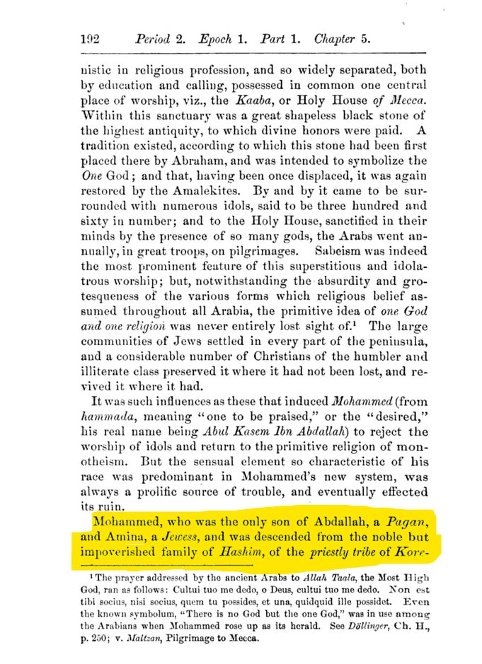 VRechello's tweet photo. @HayatUrslan @Jikkyleaks @JenLawrence21 Where "Muhammad" came from is also not hidden either. The man was a blatant scammer, liar and false prophet with no connection to the Old Testament or Christ, let alone the only God of Abraham, Issac and Jacob. https://t.co/VXdhBXMbze