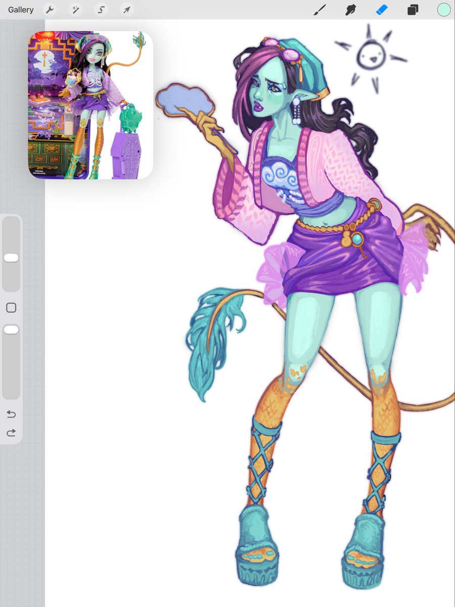 sedatedmutt's tweet photo. #MonsterHigh jinafire 🐉 https://t.co/WnISYozNKt