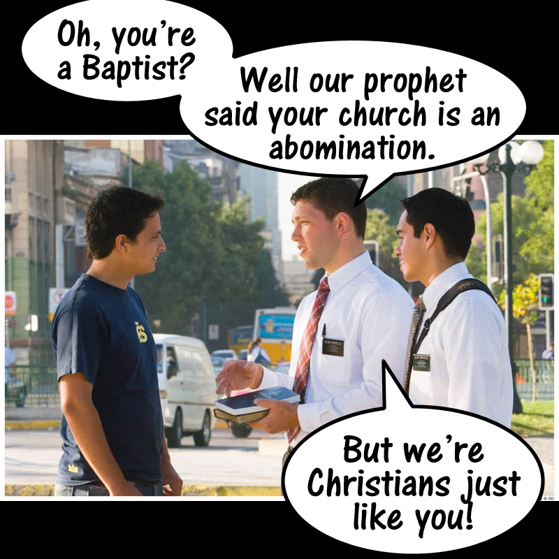 WWUTTcom's tweet photo. Mormons aren't Christian. https://t.co/zQhkyoJOmW