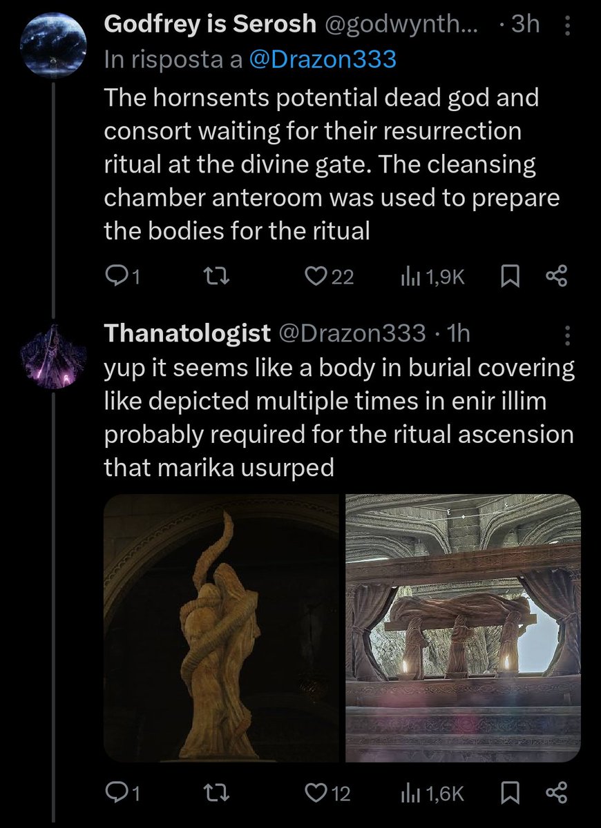 goshingbot's tweet photo. Its 2026 and im reading things i never read even on reddit two years ago
Never change fromsoftware lore fans, never engage with the game https://t.co/AQoqRxhA6A