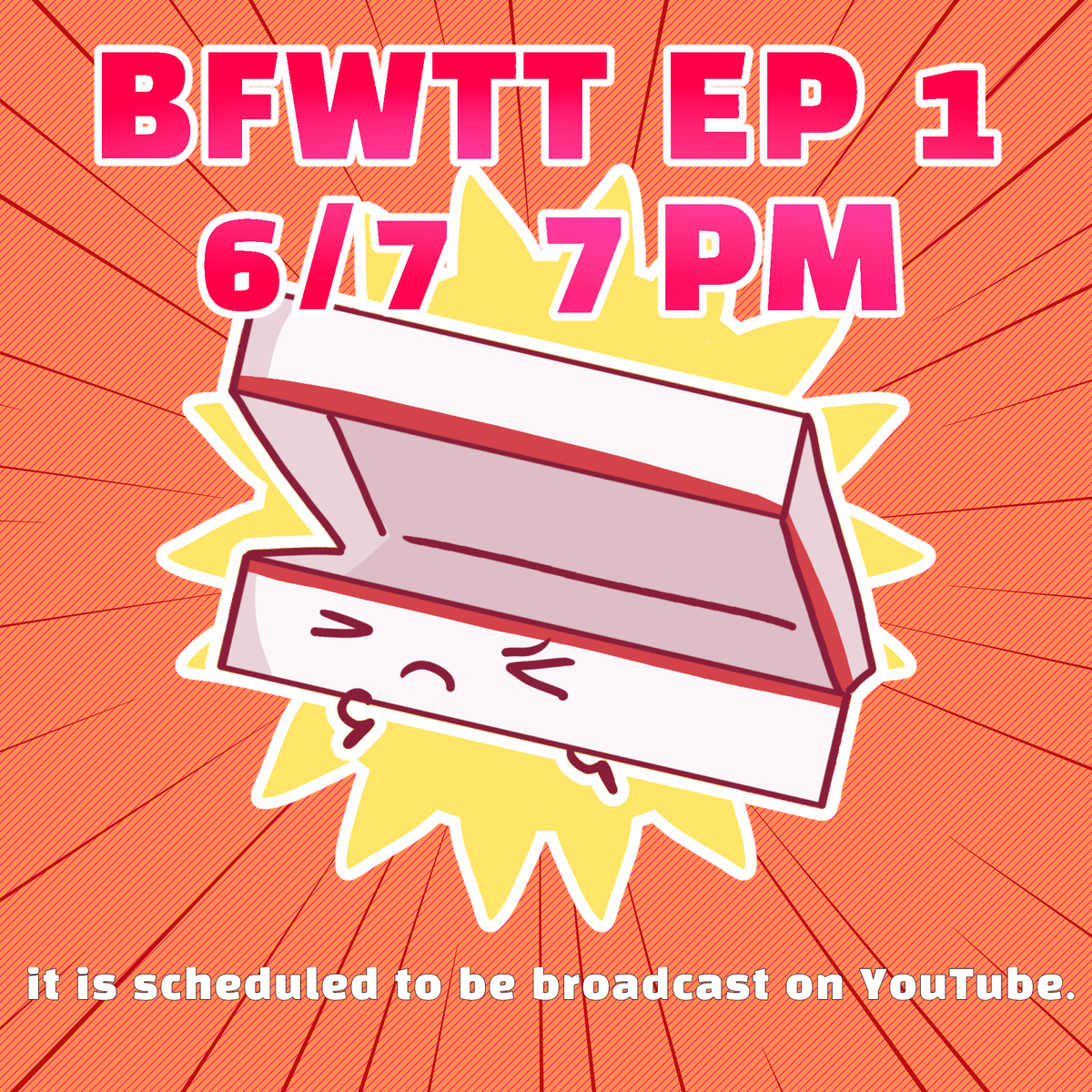 BFWTT_'s tweet photo. #osc #objectshow #bfwtt 
BFWTT Episode 1 is finally coming out! AT 7PM 

한국시간 기준으로 오늘 오후 7시에 BFWTT 첫 에피소드가 나옵니다! https://t.co/KRxxgbFdTW