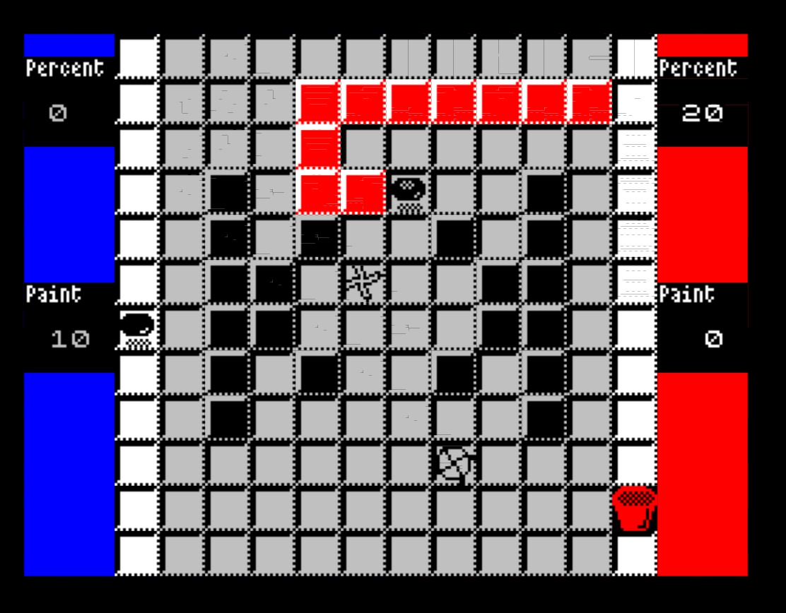 O O=-- (2026) by riefer666 is a game for ZX Spectrum. 🎨 Players