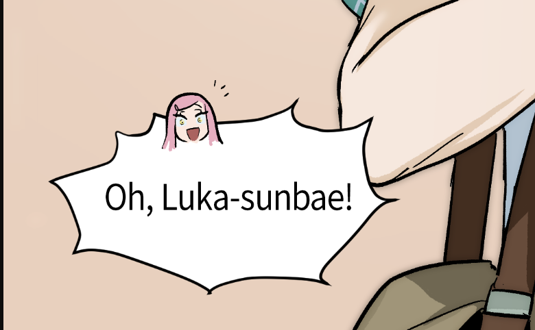 thekweenof_'s tweet photo. luka and mizi.... friends? have i miscalculated? https://t.co/QoPU3Lh2qt
