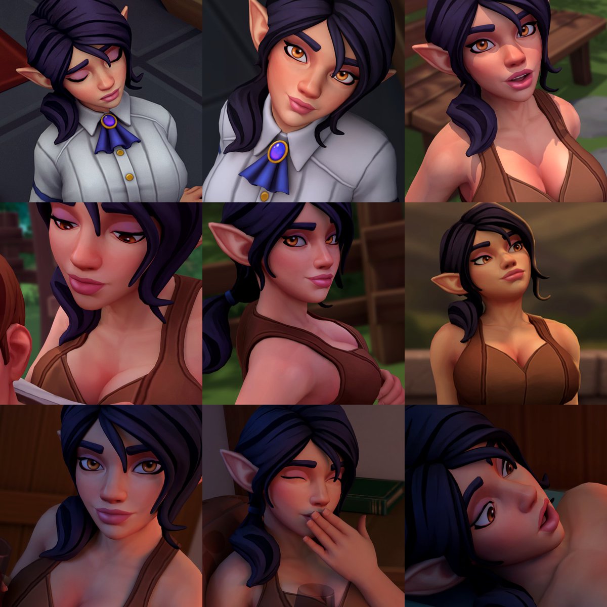 vynsdev's tweet photo. All planned content for Becky's route has been reviewed and finalized.
Becky's sprites, dialogue, scenes, items, descriptions, and events are now complete. ✅ https://t.co/X3Z4KFWK8c