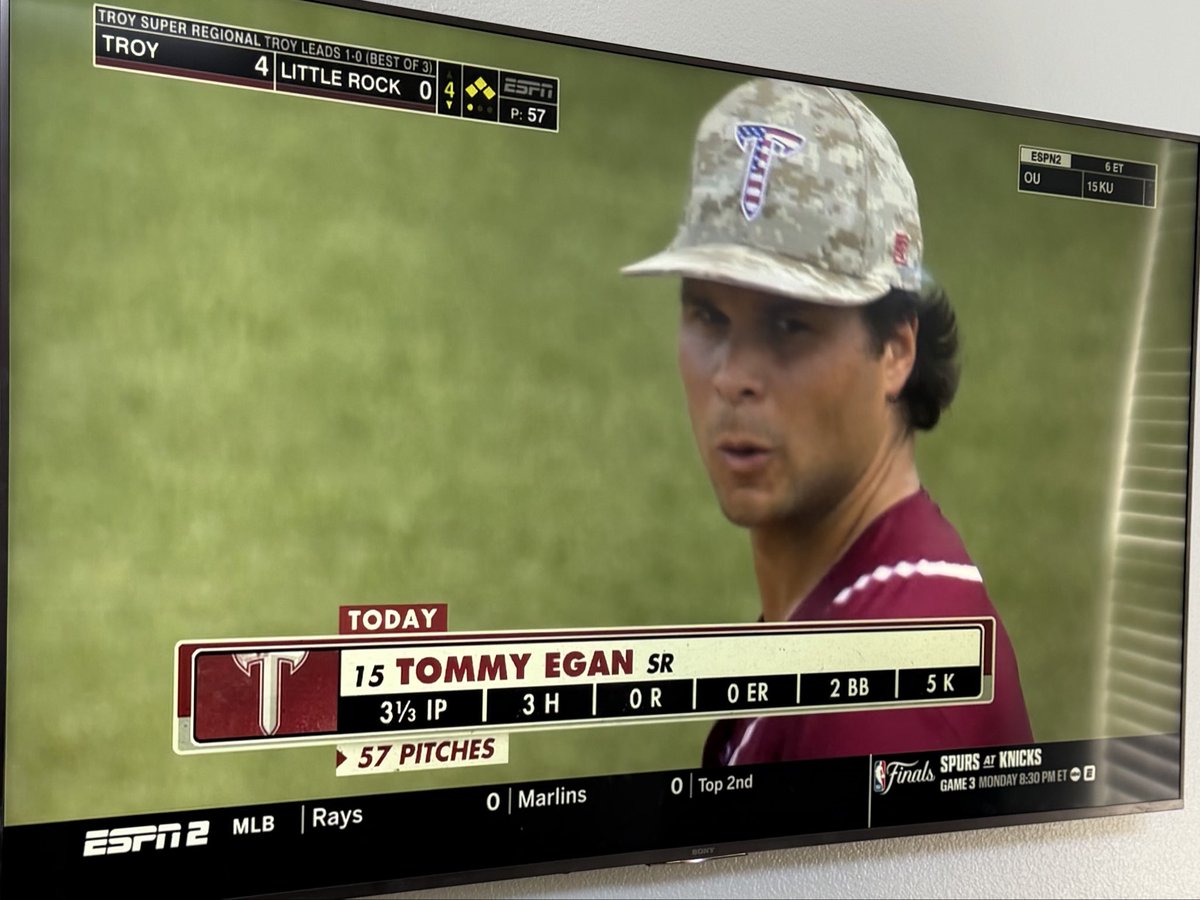 imtreysmith's tweet photo. I was wondering where he ended up after New York and Chicago…

#SuperRegionals ⚾️🏟️ https://t.co/kXMc8Rwkd8
