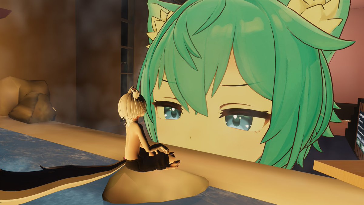 AliTheKitsu's tweet photo. “It’s always fun to relax and laze about especially after a loooong day stomping around. Though sometimes when all small and cozy you get a different kind of attention”

#sizevr #sizevrchag #sizetwitter https://t.co/6QR7E6WMSk