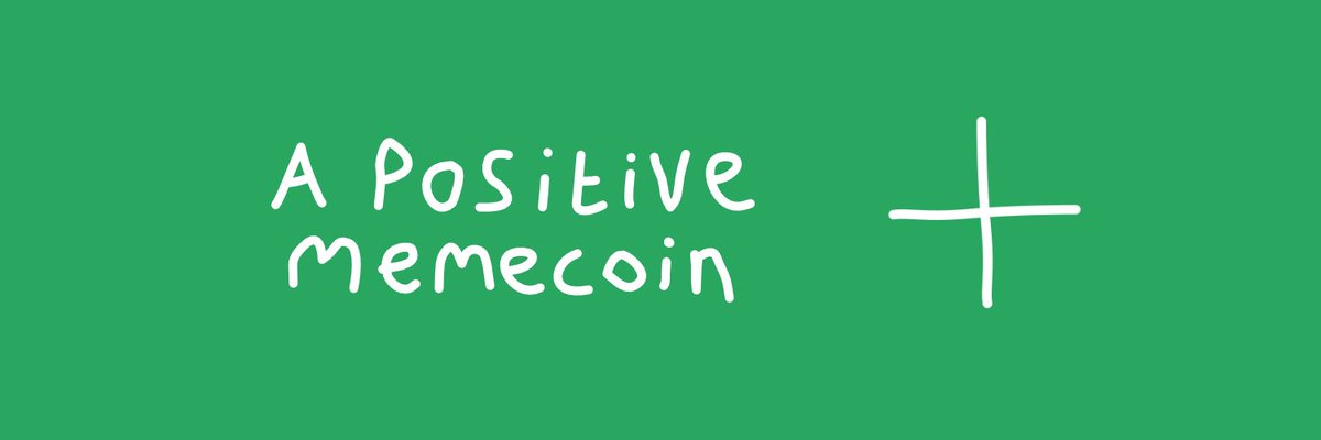 purpdevx's tweet photo. Get bullish on positivity

The world needs more of it right now and we're doing our bit

A positive memecoin

+++ https://t.co/tBnjcP22KM