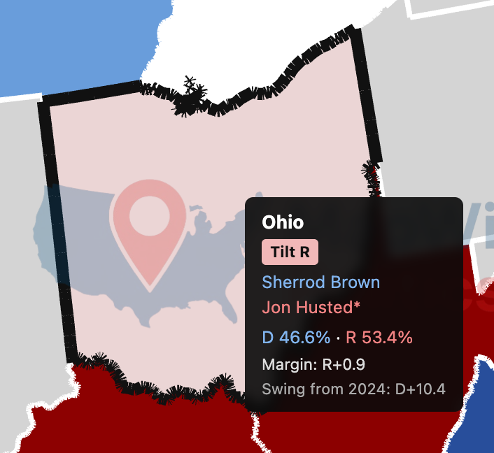davidslosttt's tweet photo. Ohio's US Senate race might be THE race of the cycle https://t.co/O3VAgAHg2q