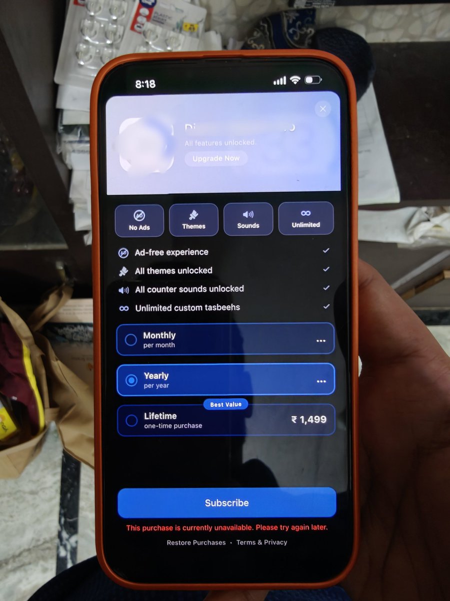 Ahmed_Raza_Sufi's tweet photo. @AppleSupport App is live, but my new auto-renewable subscriptions have been stuck in "In Review" for 15+ days. Contacted App Store Connect Support several days ago with no response. How can I escalate this? #iOSDev #AppleDeveloper https://t.co/Ew6VJXhQf1