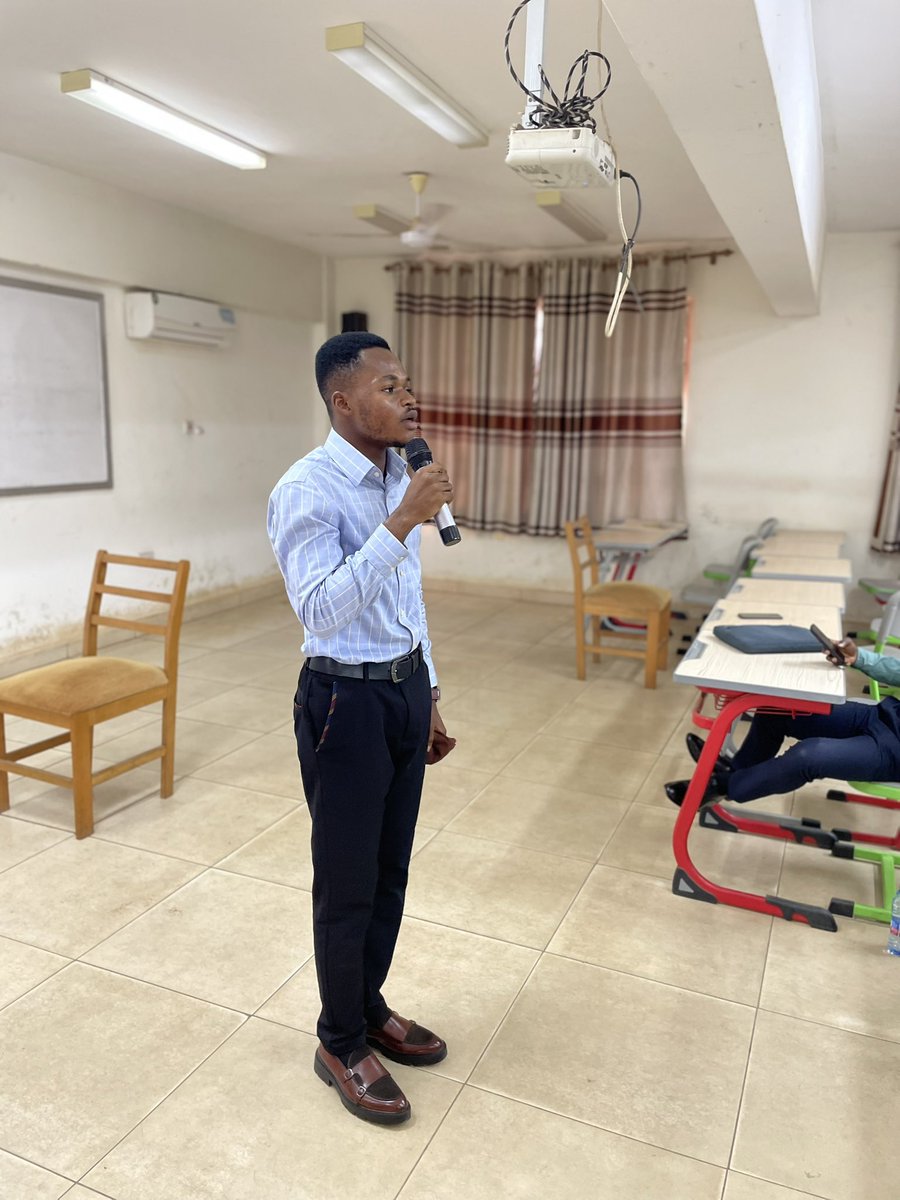 passsaknust's tweet photo. A successful vetting session today!!! 🎙️
Aspirants had the opportunity to present themselves and share their vision for the department. The journey to the polls continues.
#PASSSA #Leadership #PASSSAElections https://t.co/2lIC97G1IS