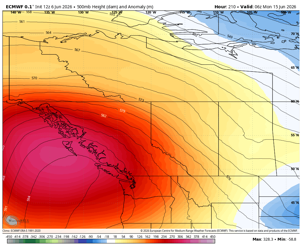 vlad_rad's tweet photo. Models are locking into a major #Heatwave setup for the #PNW and #BC. by next weekend.🥵☀️
#BCHeat #BCWx #BCStormWatch #WeatherAlert #News #FIFA https://t.co/W3Paha4v3n