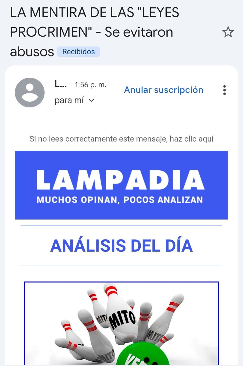 chiitoMB's tweet photo. Lo desesperados que deben estar que ahora mandan estos correos masivos https://t.co/DBsWdlDvnh