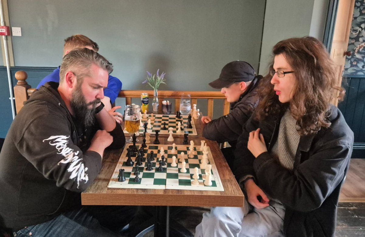 MaDDChess's tweet photo. It was another combination of chess and food at the Vanilla Bean as our ladder competition continued into June. #chess https://t.co/cigSWcI0Mc