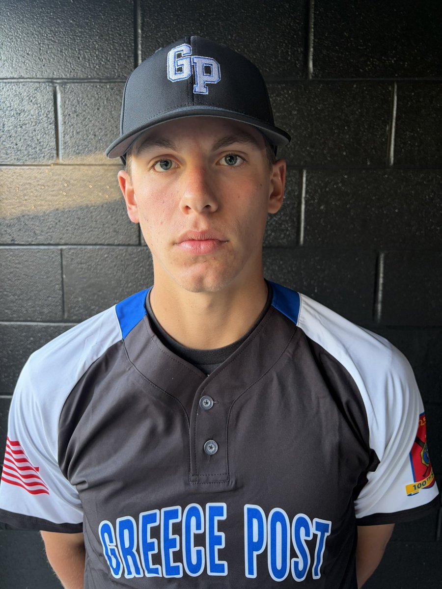GreecePostBSBAL's tweet photo. Game 1 @LiquidSportsLab Players of the Game 

@UAlbanyBaseball commit &amp; @Elmira_Baseball 26’
@LoganDeMember went 3 for 3 with TWO doubles, 3 SBs &amp; 3 Rs

@NiagaraTwolves commit &amp; @AthleticsMcQ ‘26 @RyanDeJoy3 went 
2 for 3 with a 2B &amp; 3B &amp; 4 RBIs

#GPBlackandBlue https://t.co/odtw5Xxmp1