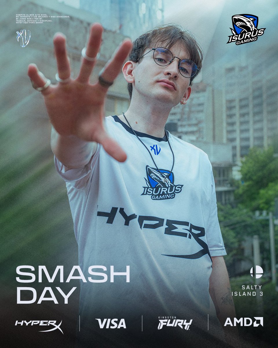 teamisurus's tweet photo. ¡NUESTRO GOAT JUEGA EN COLOMBIA! 🇨🇴

@Chagspc disputa el Salty Island 3 en Singles de Super Smash Bros Ultimate y va en búsqueda de quedarse con el titulo.

¡A ALENTAR A NUESTRA CABRITA! 🐐 🇲🇽

#GoISG 🦈 #BeTheShark https://t.co/p5f0lpz4mb