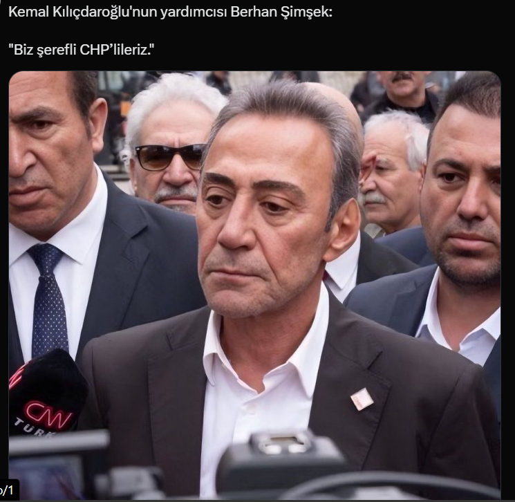 loti_pr's tweet photo. @BekirrBurakk @Berhansimsek @kilicdarogluk @herkesicinCHP Ya Berhan Şimşek şeref kelimesinin anlamını bilmiyor, birlikte hareket ettikleri içinde bulunan Veysi Uyanık'ın oğlundan haberi yok ya da çaycılıktan muazzam servet yapan G.T o serveti nasıl yaptığını merak etmiyor.
Arınma mı?
Geçsin bunları.
İnsan içine çıkamayacaklar! https://t.co/7NCO9cmI0z