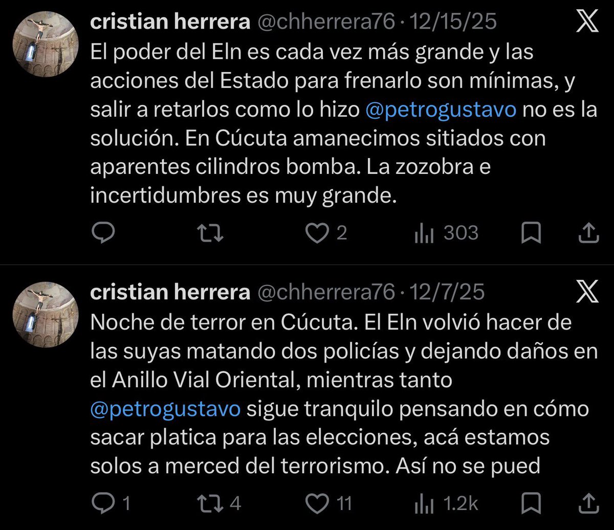 BCN_Plus's tweet photo. 🚨 | El periodista Cristian Herrera, asesinado hoy en Cúcuta, era un arduo denunciante de la corrupción del gobierno Petro. Además documentaba como le estaban entregando el país a las guerrillas.

@petrogustavo, ¿por qué su gobierno abandona a los periodistas que tienen el valor de denunciarlo?