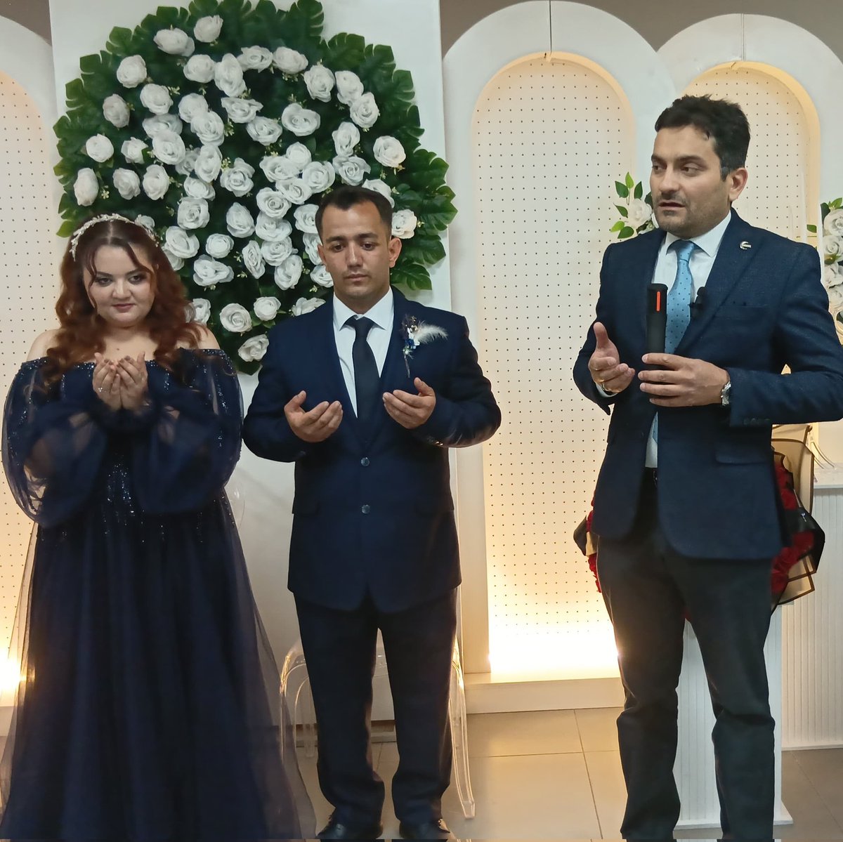omerkocamanoglu's tweet photo. Yeniden Refah Partisi Denizli İl Yönetim Kurulu üyemiz sn Osman Kaçar'ın kızı Ayşe Nur ile oğlumuz Muhammer'in nişan merasimlerine iştirak ettim. 

Genç çiftimize sağlık ve huzur dolu bir ömür dilerim. https://t.co/IiMQANzD0w