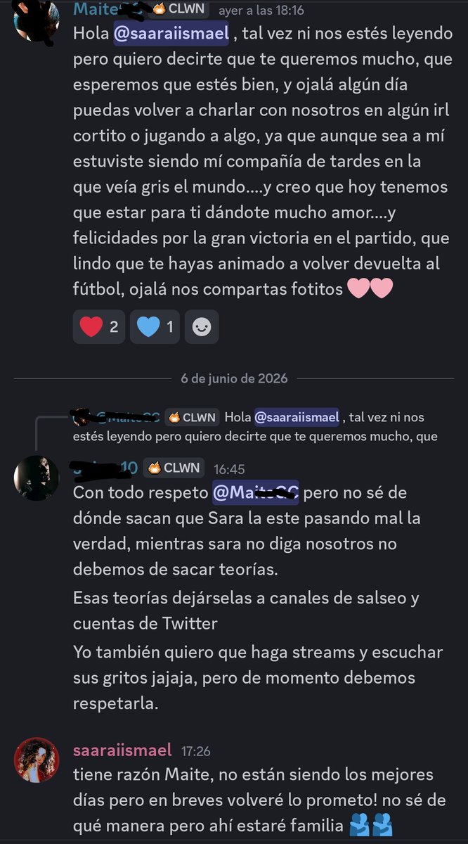 budiiman_9797's tweet photo. 💔Auron y Sara Ismael terminaron💔
Luego de los rumores ya podemos confirmar.
Él se fue solo a Madrid a ver a Bud Bunny y Sara se quedo con amigas.
Ella le dice a una fan que no está pasando por un buen momento, esto luego de estar casi 1 mes sin aparecer en stream. https://t.co/neAXSa18af