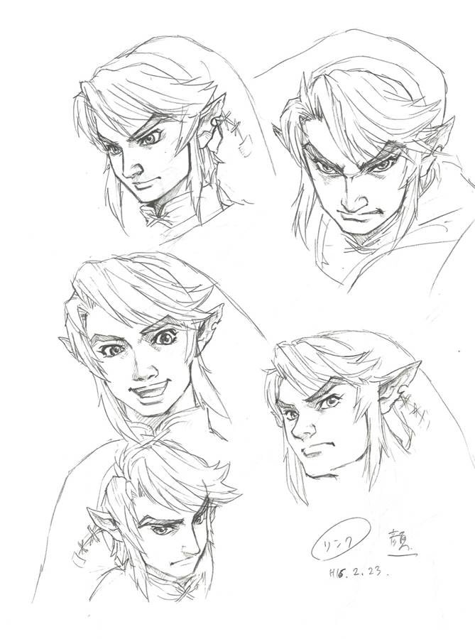 ZeldaAnecdotes's tweet photo. Pour Zelda Twilight Princess Yusuke Nakano avait dessiné un Link qui aurait dans les 30 ans.  

Il était très fier de son Link au point de le montrer à sa femme qui le trouva "effrayant".  

De ses propres dires il était dégouté, le pauvre ! https://t.co/2tT9Agu1T3