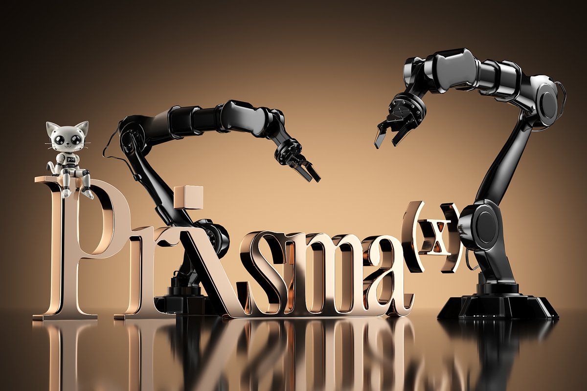 puselol's tweet photo. Here is how the @PrismaXai arms stack up and how you can use them:

- Training Arm Gold (FKA Training Arm)
Limits: Amp 3x/day | Innovator 6x/day

- Training Arm Black (NEW)
Same limits and logic as Gold.

- Arena Arm (FKA Buddy Arm)
Limits: 1st-time Amp 3x | Innovator UNLIMITED

- Private Arm (NEW)
Exclusive & Invite-only. Reserved for special events and partner activations.

Grab your access, choose your Arm, and start teleoperating here: https://t.co/AouJnBOkoP