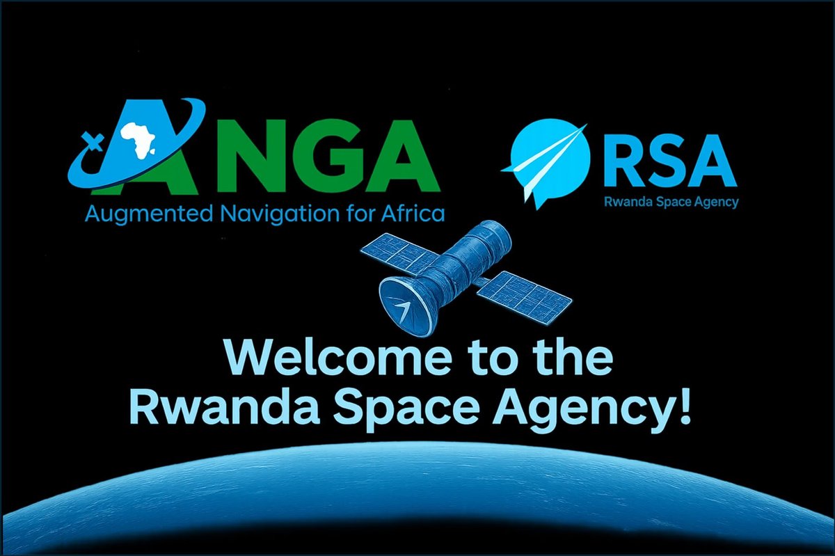 spaceinafrica1's tweet photo. The Rwanda Space Agency has officially joined the ANGA programme, becoming the latest national space agency to affiliate with Africa's most advanced satellite-based navigation initiative.
https://t.co/pI4lyZNl6d https://t.co/p0pAu7VGhR