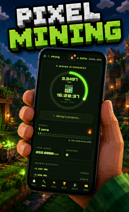 PIXEL MINE tweet media