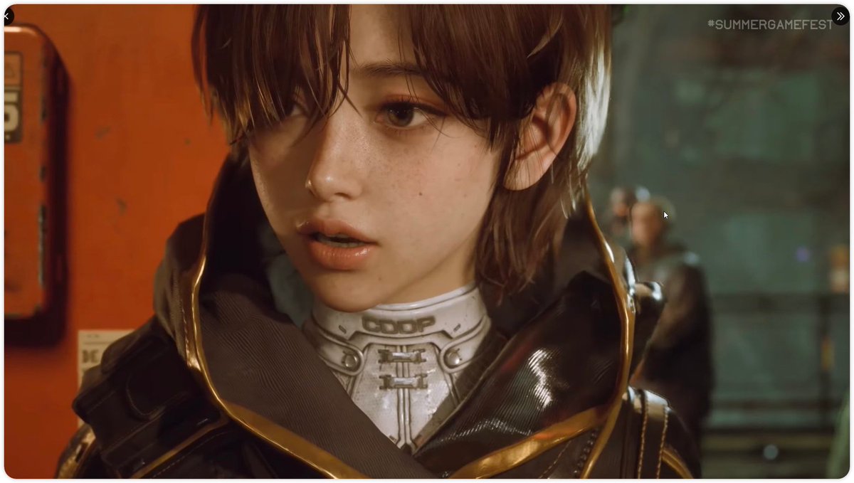 ANIMNESIXS's tweet photo. Con #StellarBladeBloodRain tengo una opinión tajante e inamovible. 
Por muy "jóvenes" que se vean los asiáticos y que tenga voz de adulta en el trailer, su apariencia facial está claramente infantilizada, Para mi, SI cruzan la línea roja, en breve video en el canal.
- https://t.co/F08ahzu0oD